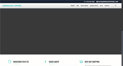 Desktop Screenshot of greenlightapparel.com